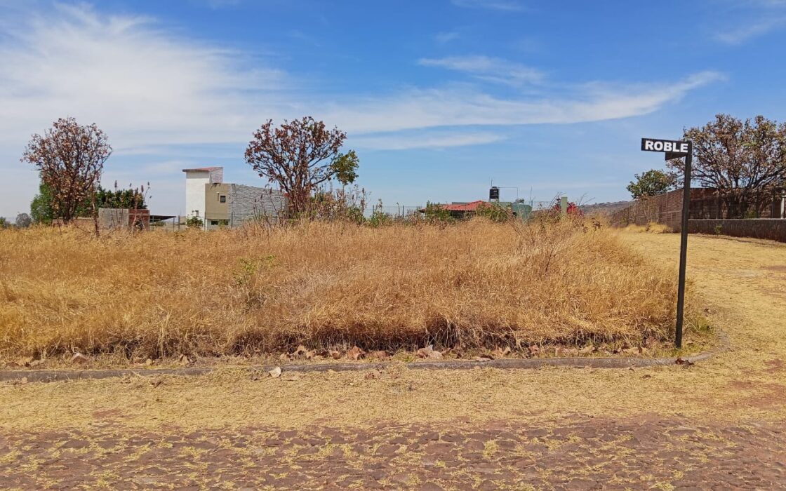 VENTA DE LOTE   FRACCIONAMIENTO RECIDENCIAL CAMPRESTRE PASEO DE LOS ENCINOS